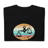Lawyer Scales Of Justice Retro Sunset T Shirt | Lawyer Tshirt | Lawyer Unisex T-Shirt Lawyer Scales Of Justice Retro Sunset T Shirt | Lawyer Tshirt | Lawyer Unisex T-Shirt