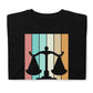 Lawyer Scales Of Justice Shirt | Lawyer Retro Tshirt | Lawyer In Training Unisex T-Shirt