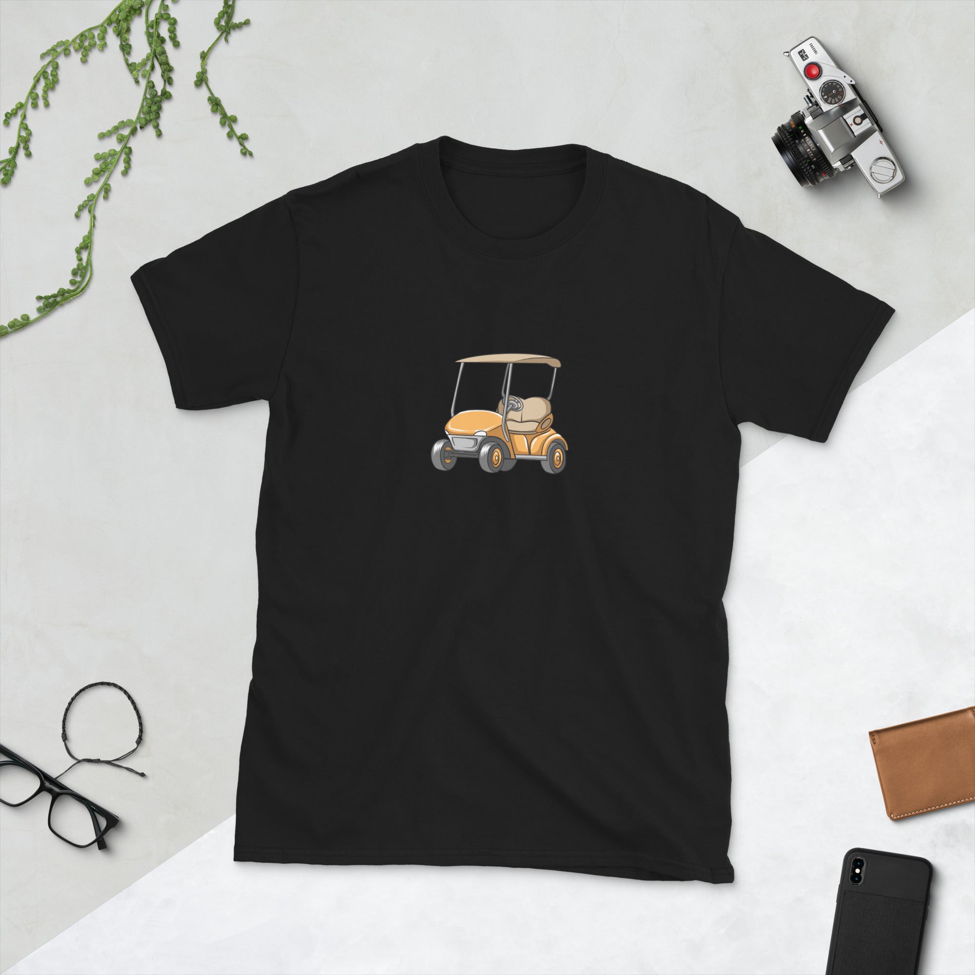 Funny Golf Cart Golf Buggy Shirt | Golf Gift Unisex T-Shirt Main image