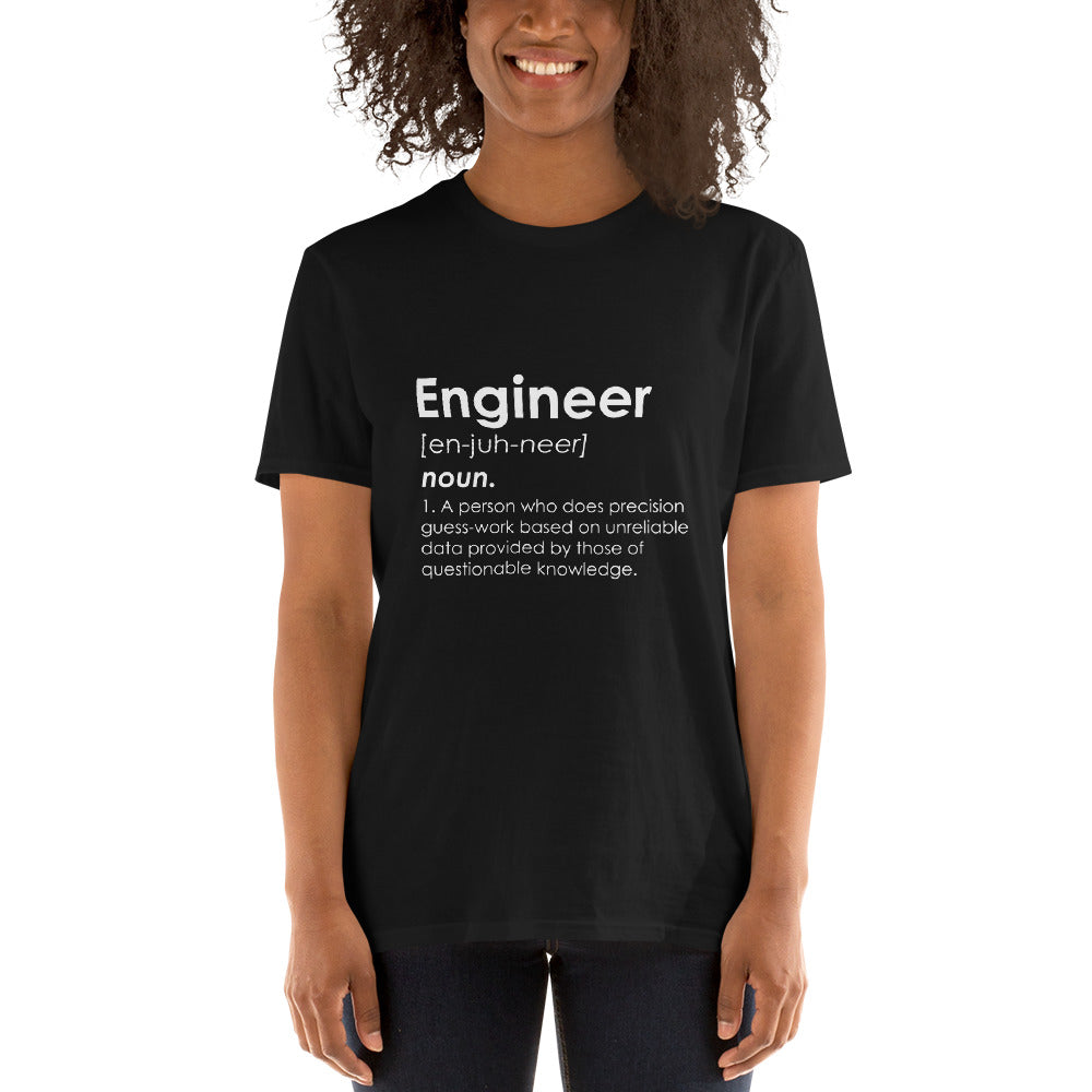 Engineer Definition Shirt | Engineer Gifts | Engineer Unisex T-Shirt