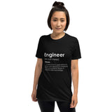 Engineer Definition Shirt | Engineer Gifts | Engineer Unisex T-Shirt Engineer Definition Shirt | Engineer Gifts | Engineer Unisex T-Shirt