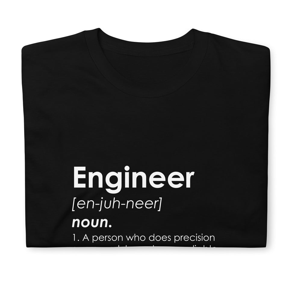 Engineer Definition Shirt | Engineer Gifts | Engineer Unisex T-Shirt