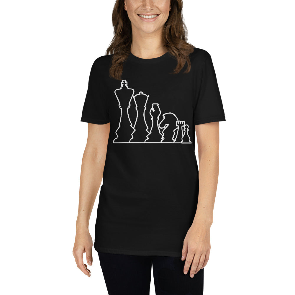 Chess Pieces Shirt | Chess Gift Tshirt | Chess Unisex T-Shirt