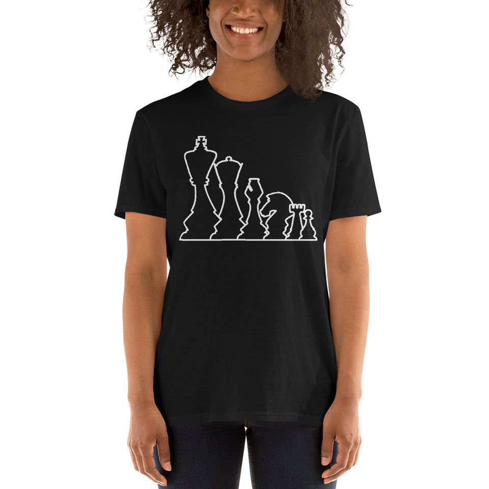 Chess Pieces Shirt | Chess Gift Tshirt | Chess Unisex T-Shirt