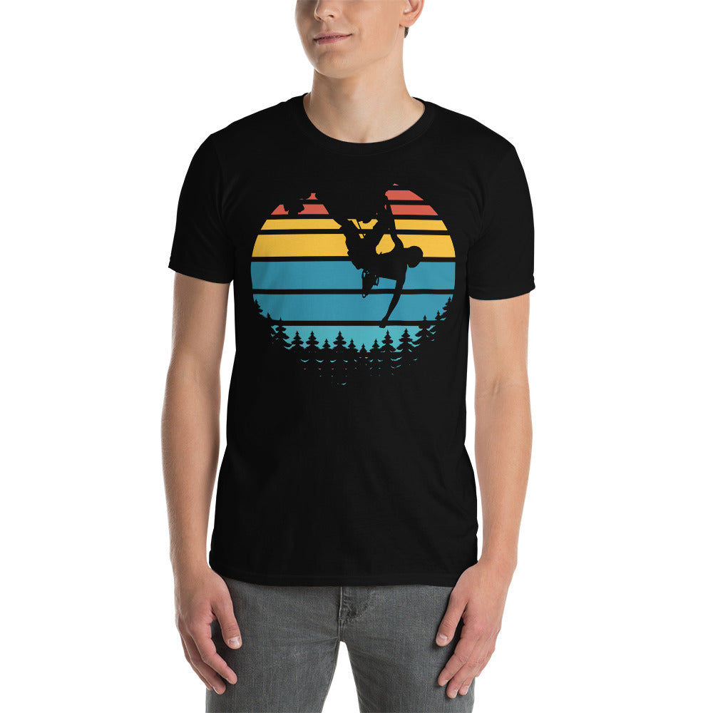 Vintage Rock Climbing Shirt | Rock Climbing Gifts | Rock Climbing Unisex T-Shirt