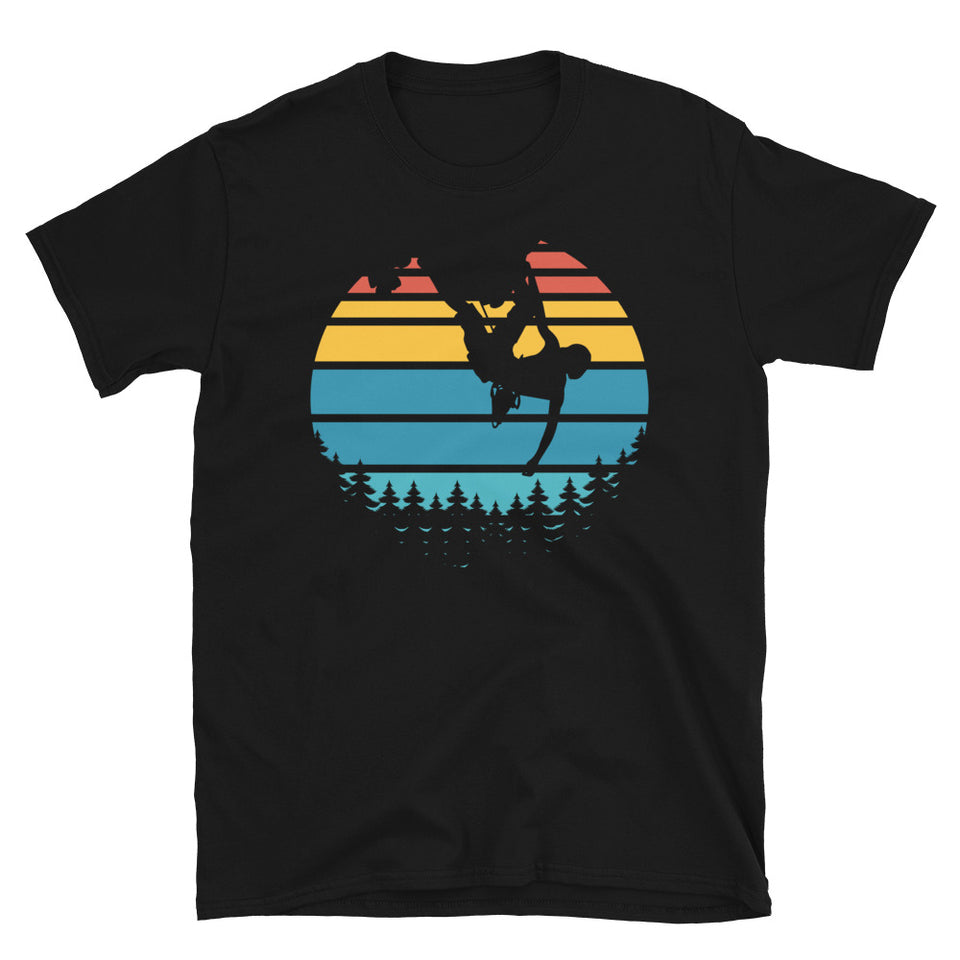 Vintage Rock Climbing Shirt | Rock Climbing Gifts | Rock Climbing Unisex T-Shirt