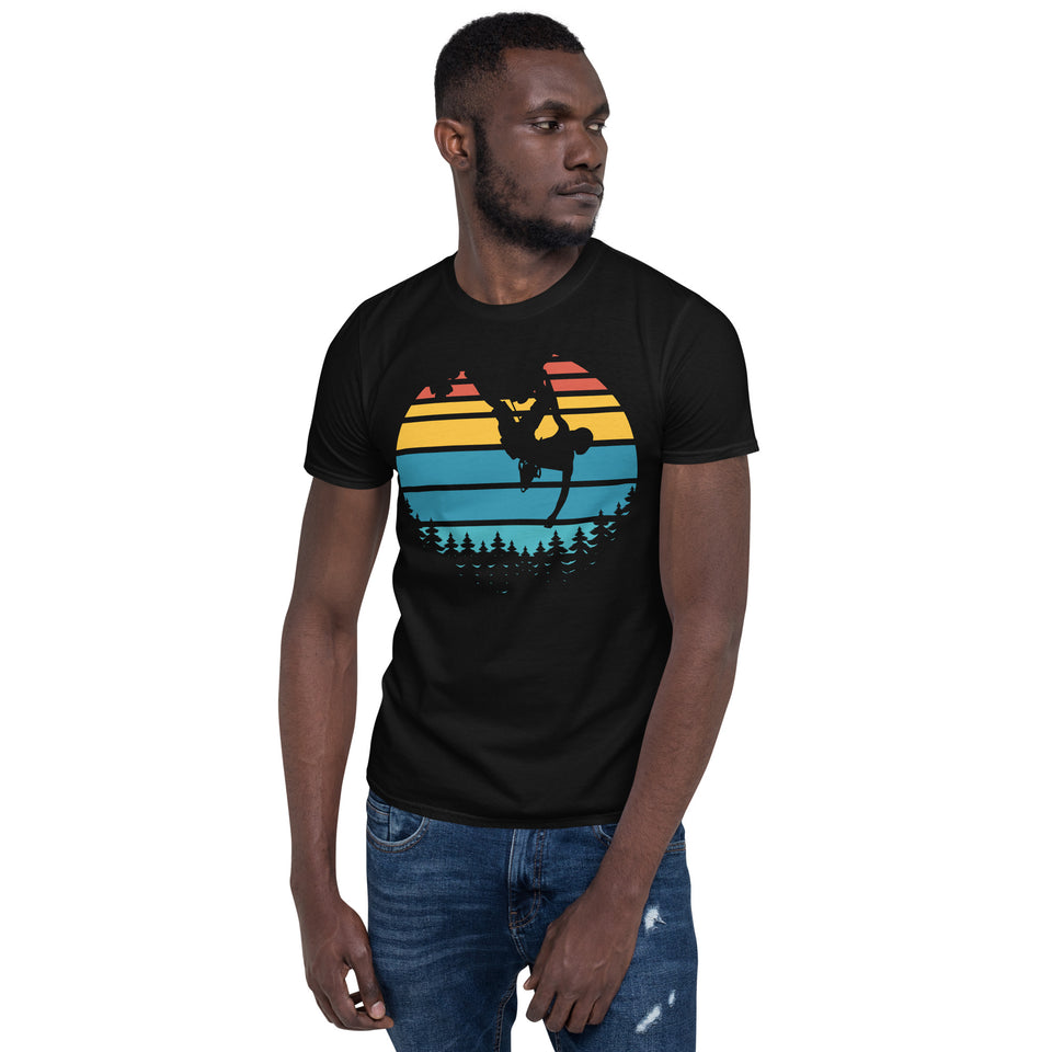 Vintage Rock Climbing Shirt | Rock Climbing Gifts | Rock Climbing Unisex T-Shirt