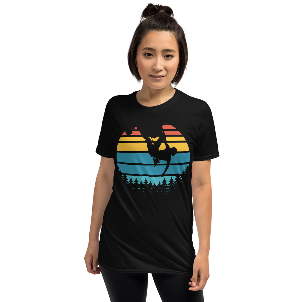Vintage Rock Climbing Shirt | Rock Climbing Gifts | Rock Climbing Unisex T-Shirt