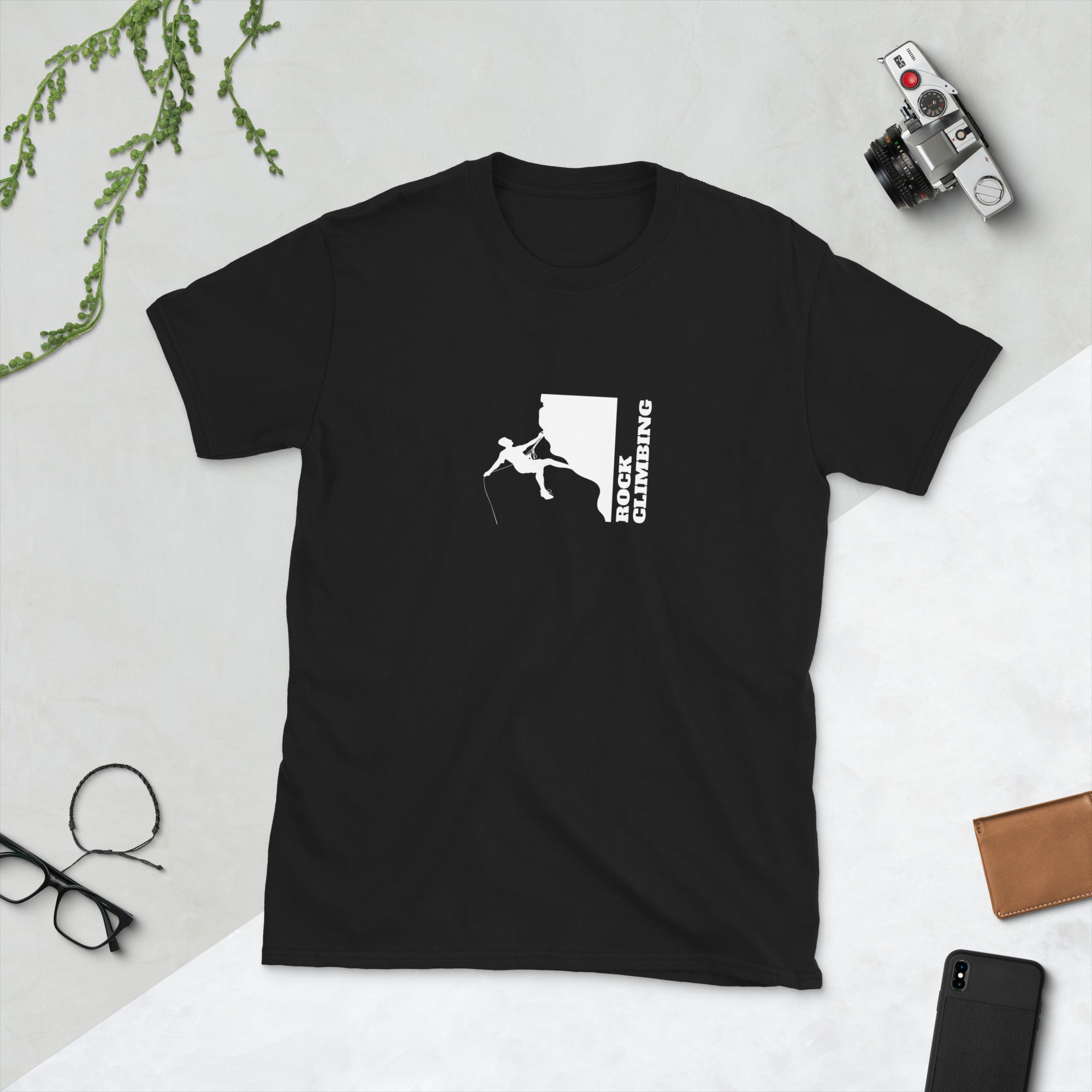 Rock Climbing Shirt | Mountain Climbing Rocks Tshirt | Rock Climbing Unisex T-Shirt Main image