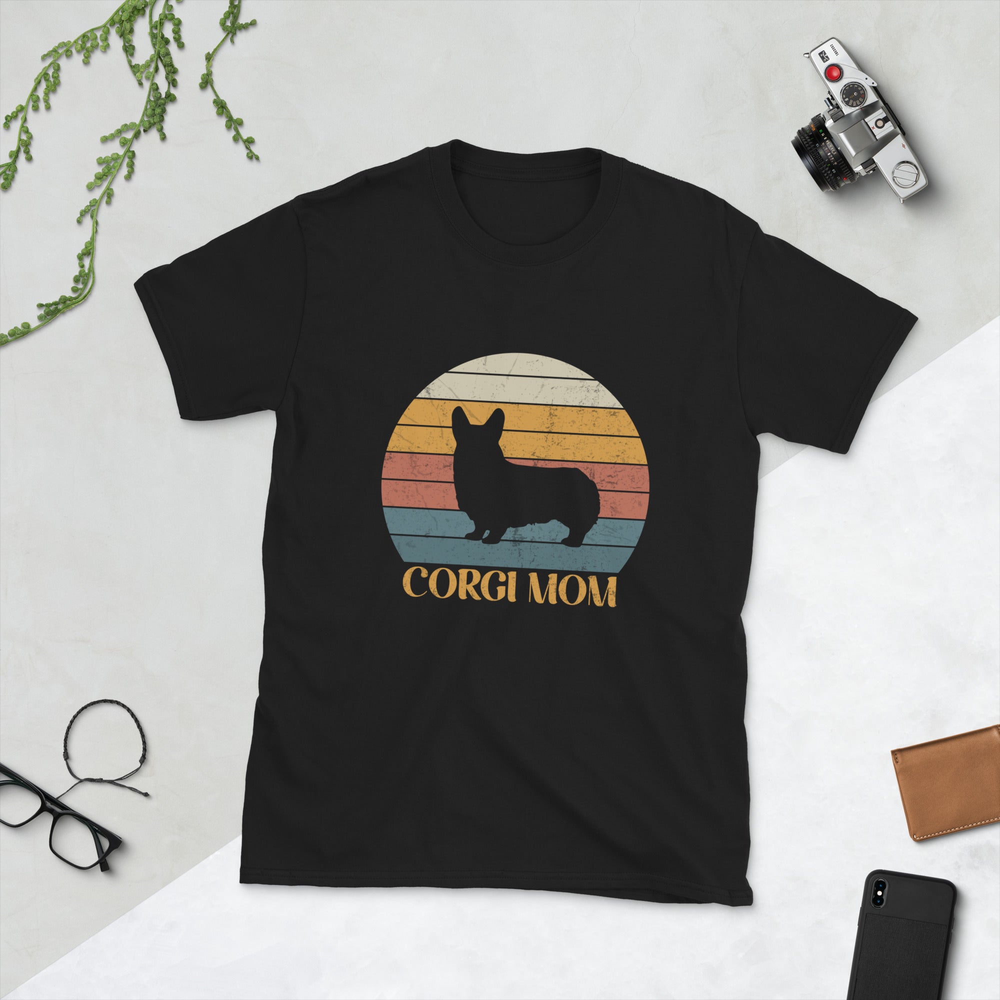 Corgi Mom Shirt | Corgi Gifts | Corgi Unisex T-Shirt Main image