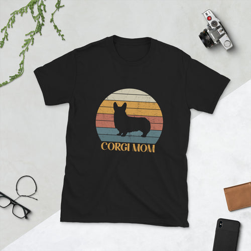 Corgi Mom Shirt | Corgi Gifts | Corgi Unisex T-Shirt