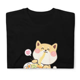 Shiba Inu Shirt | Kawaii Shiba Inu Gifts Anime | Funny Shiba Inu Eating Ramen Unisex T-Shirt Shiba Inu Shirt | Kawaii Shiba Inu Gifts Anime | Funny Shiba Inu Eating Ramen Unisex T-Shirt