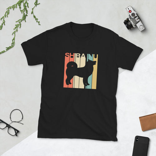 Shiba Inu Shirt | Funny Shiba Inu Gifts | Cute Shiba Inu Silhouette Unisex T-Shirt