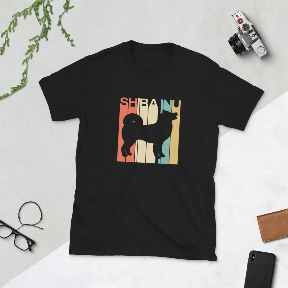 Shiba Inu Shirt | Funny Shiba Inu Gifts | Cute Shiba Inu Silhouette Unisex T-Shirt