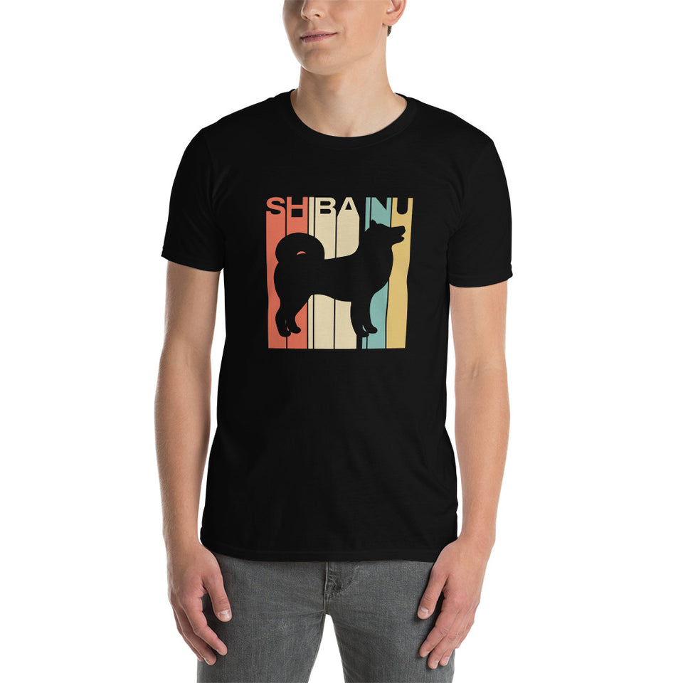 Shiba Inu Shirt | Funny Shiba Inu Gifts | Cute Shiba Inu Silhouette Unisex T-Shirt