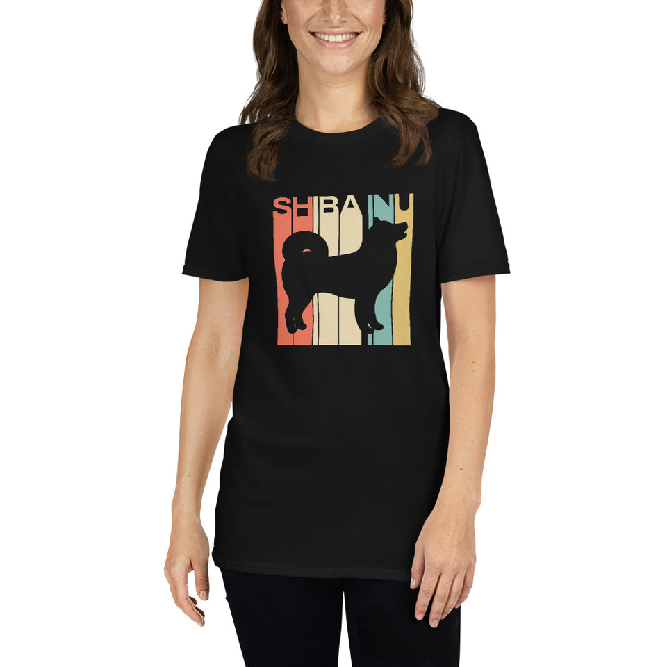 Shiba Inu Shirt | Funny Shiba Inu Gifts | Cute Shiba Inu Silhouette Unisex T-Shirt
