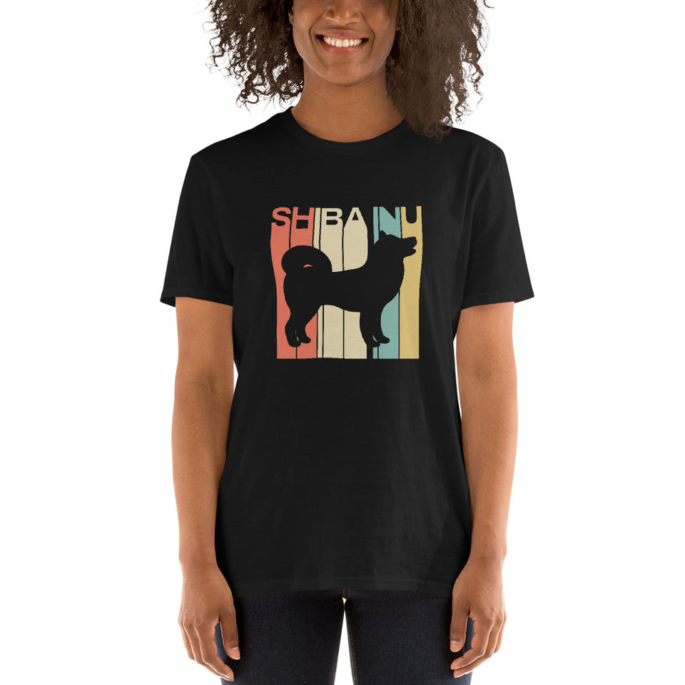 Shiba Inu Shirt | Funny Shiba Inu Gifts | Cute Shiba Inu Silhouette Unisex T-Shirt