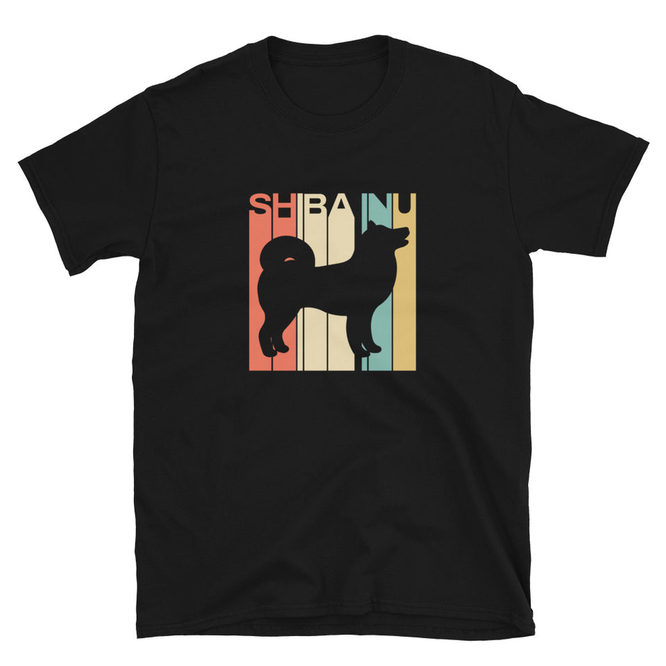 Shiba Inu Shirt | Funny Shiba Inu Gifts | Cute Shiba Inu Silhouette Unisex T-Shirt