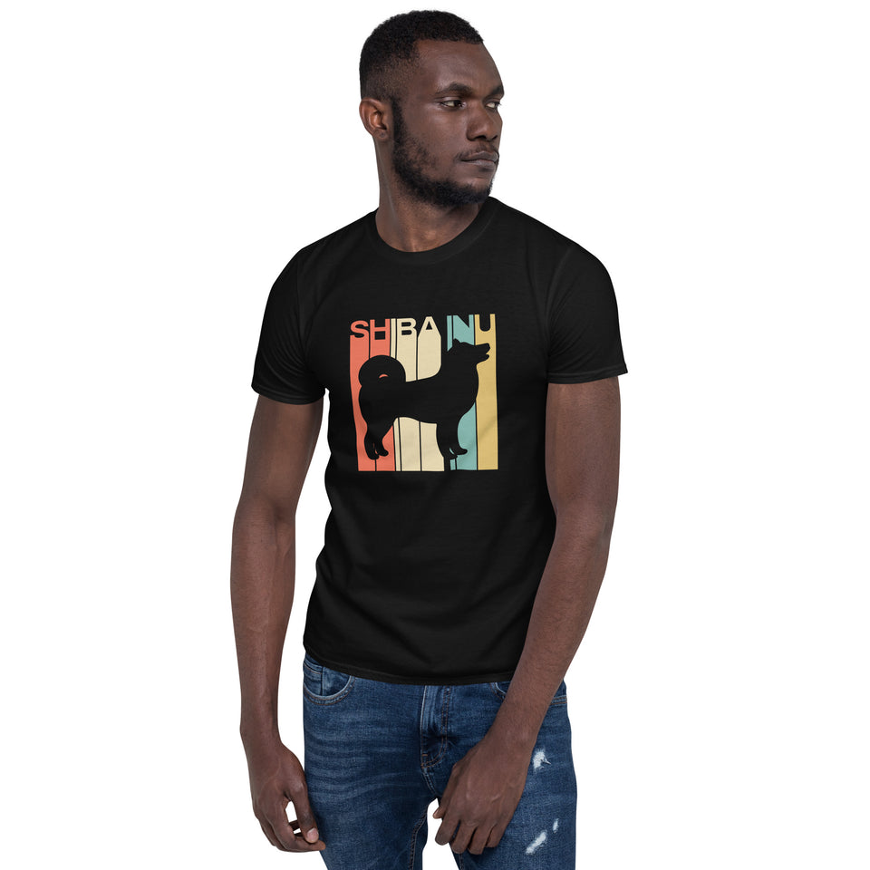 Shiba Inu Shirt | Funny Shiba Inu Gifts | Cute Shiba Inu Silhouette Unisex T-Shirt