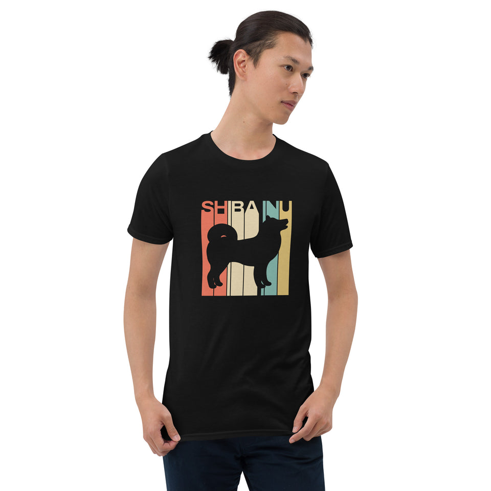 Shiba Inu Shirt | Funny Shiba Inu Gifts | Cute Shiba Inu Silhouette Unisex T-Shirt