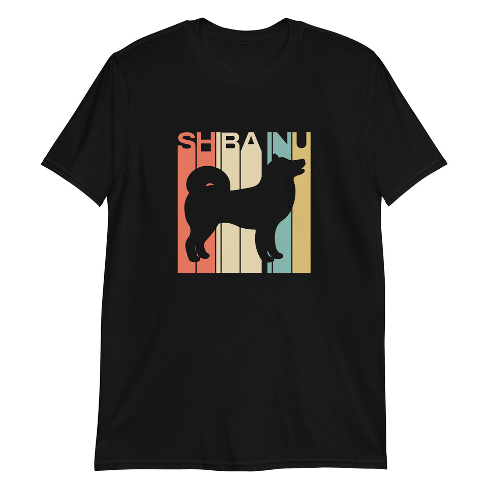 Shiba Inu Shirt | Funny Shiba Inu Gifts | Cute Shiba Inu Silhouette Unisex T-Shirt