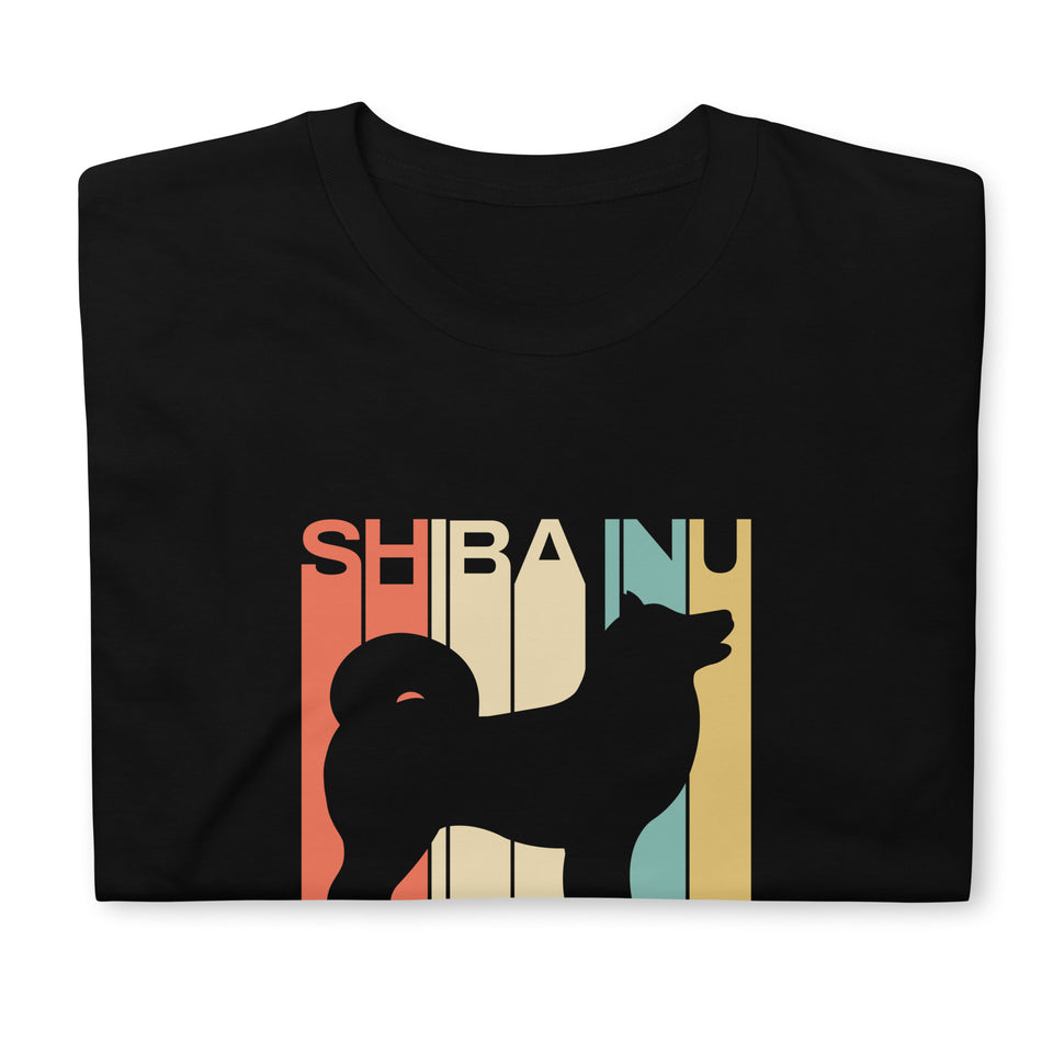 Shiba Inu Shirt | Funny Shiba Inu Gifts | Cute Shiba Inu Silhouette Unisex T-Shirt