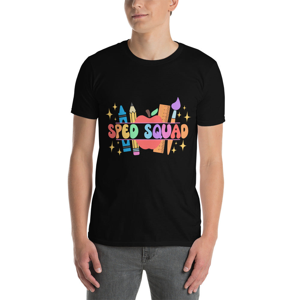 Special Education Teacher Shirts | SPED Squad | Special Education Teacher Gifts | Special Education Teacher Unisex T-shirt Main image