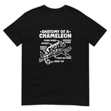 Chameleon Shirt | Anatomy Of A Chameleon Gift Dark | Chameleon Unisex T-Shirt Chameleon Shirt | Anatomy Of A Chameleon Gift Dark | Chameleon Unisex T-Shirt