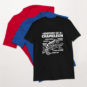 Chameleon Shirt | Anatomy Of A Chameleon Gift Dark | Chameleon Unisex T-Shirt Chameleon Shirt | Anatomy Of A Chameleon Gift Dark | Chameleon Unisex T-Shirt