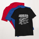 Chameleon Shirt | Anatomy Of A Chameleon Gift Dark | Chameleon Unisex T-Shirt Chameleon Shirt | Anatomy Of A Chameleon Gift Dark | Chameleon Unisex T-Shirt