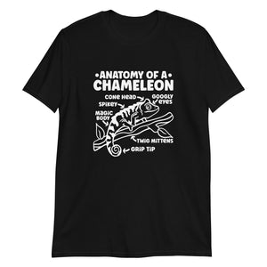 Chameleon Shirt | Anatomy Of A Chameleon Gift Dark | Chameleon Unisex T-Shirt Chameleon Shirt | Anatomy Of A Chameleon Gift Dark | Chameleon Unisex T-Shirt