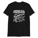 Chameleon Shirt | Anatomy Of A Chameleon Gift Dark | Chameleon Unisex T-Shirt Chameleon Shirt | Anatomy Of A Chameleon Gift Dark | Chameleon Unisex T-Shirt