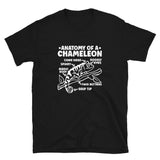 Chameleon Shirt | Anatomy Of A Chameleon Gift Dark | Chameleon Unisex T-Shirt Chameleon Shirt | Anatomy Of A Chameleon Gift Dark | Chameleon Unisex T-Shirt