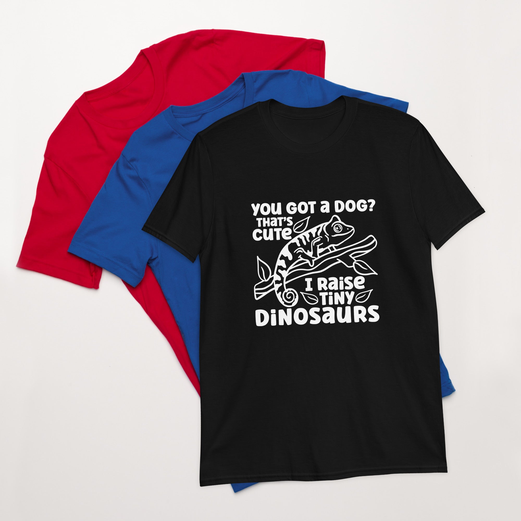 Chameleon Shirt | Tiny Dinosaur Lizard Chameleons Chameleon Gift Dark | Chameleon Unisex T-Shirt