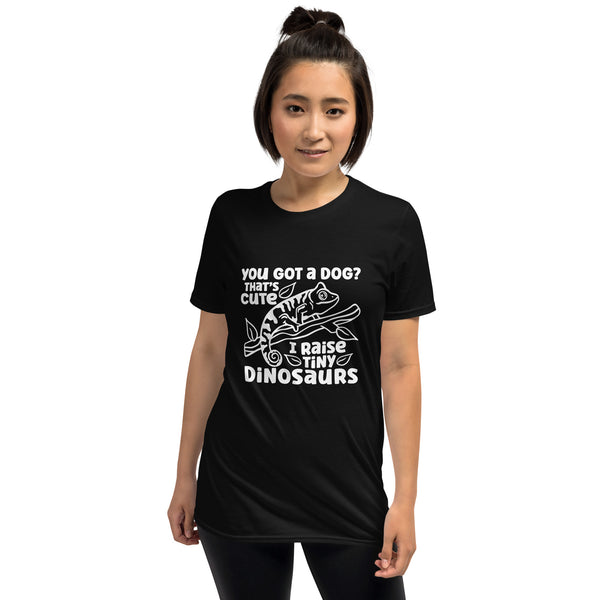 Chameleon Shirt | Tiny Dinosaur Lizard Chameleons Chameleon Gift Dark | Chameleon Unisex T-Shirt