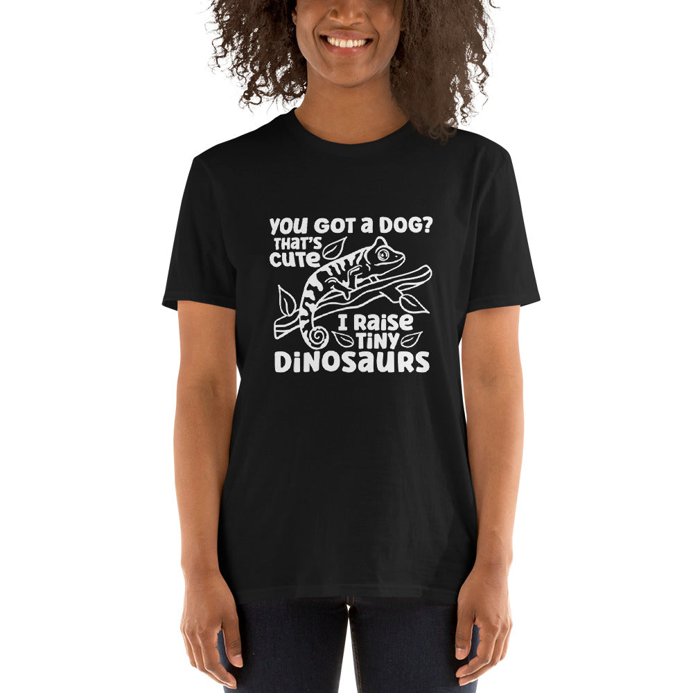 Chameleon Shirt | Tiny Dinosaur Lizard Chameleons Chameleon Gift Dark | Chameleon Unisex T-Shirt