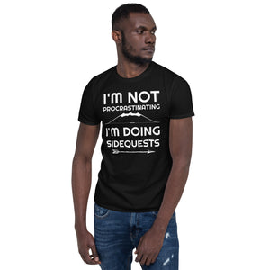 I'm Not Procrastinating I'm Doing Side Quests Bow And Arrow RPG Unisex T-Shirt I'm Not Procrastinating I'm Doing Side Quests Bow And Arrow RPG Unisex T-Shirt