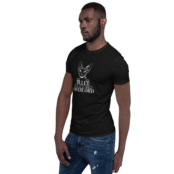 Sphynx Cat Shirt | Sphynx Cat Gifts | Ruled By A Little Naked Overlord Sphynx Cat Unisex T-Shirt