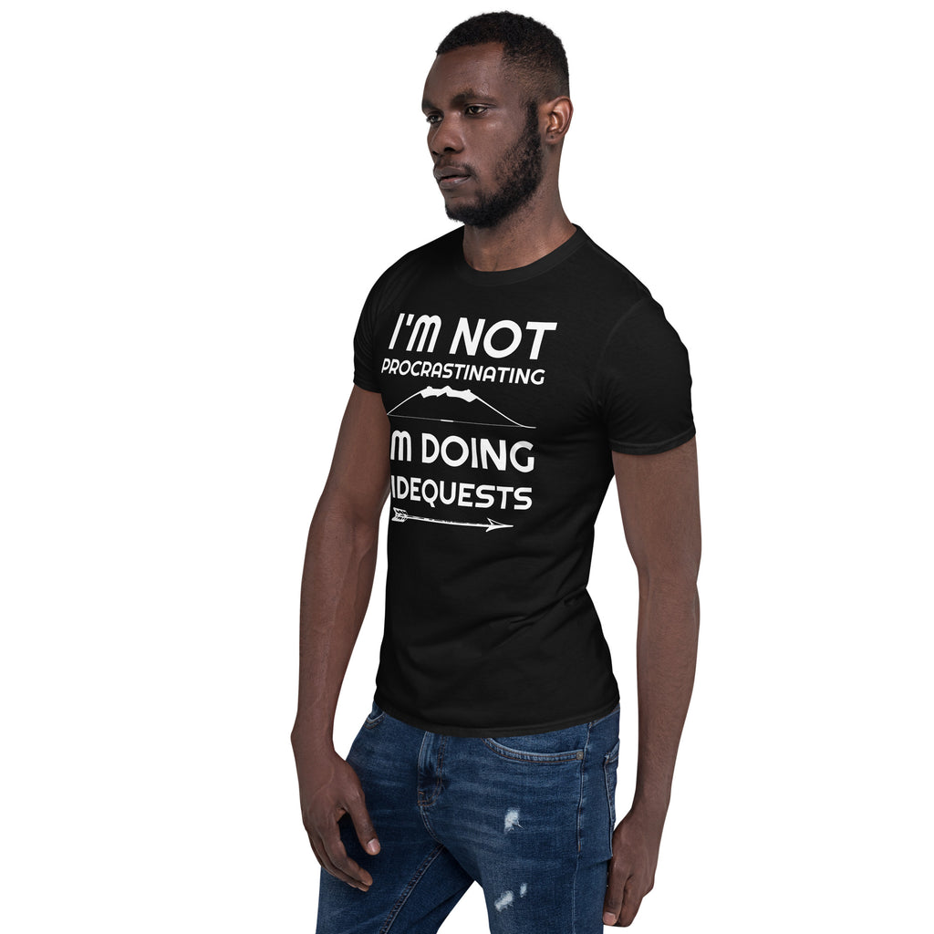 I'm Not Procrastinating I'm Doing Side Quests Bow And Arrow RPG Unisex T-Shirt