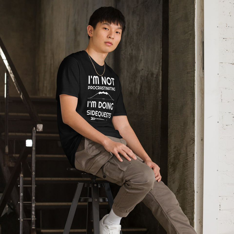 I'm Not Procrastinating I'm Doing Side Quests Bow And Arrow RPG Unisex T-Shirt