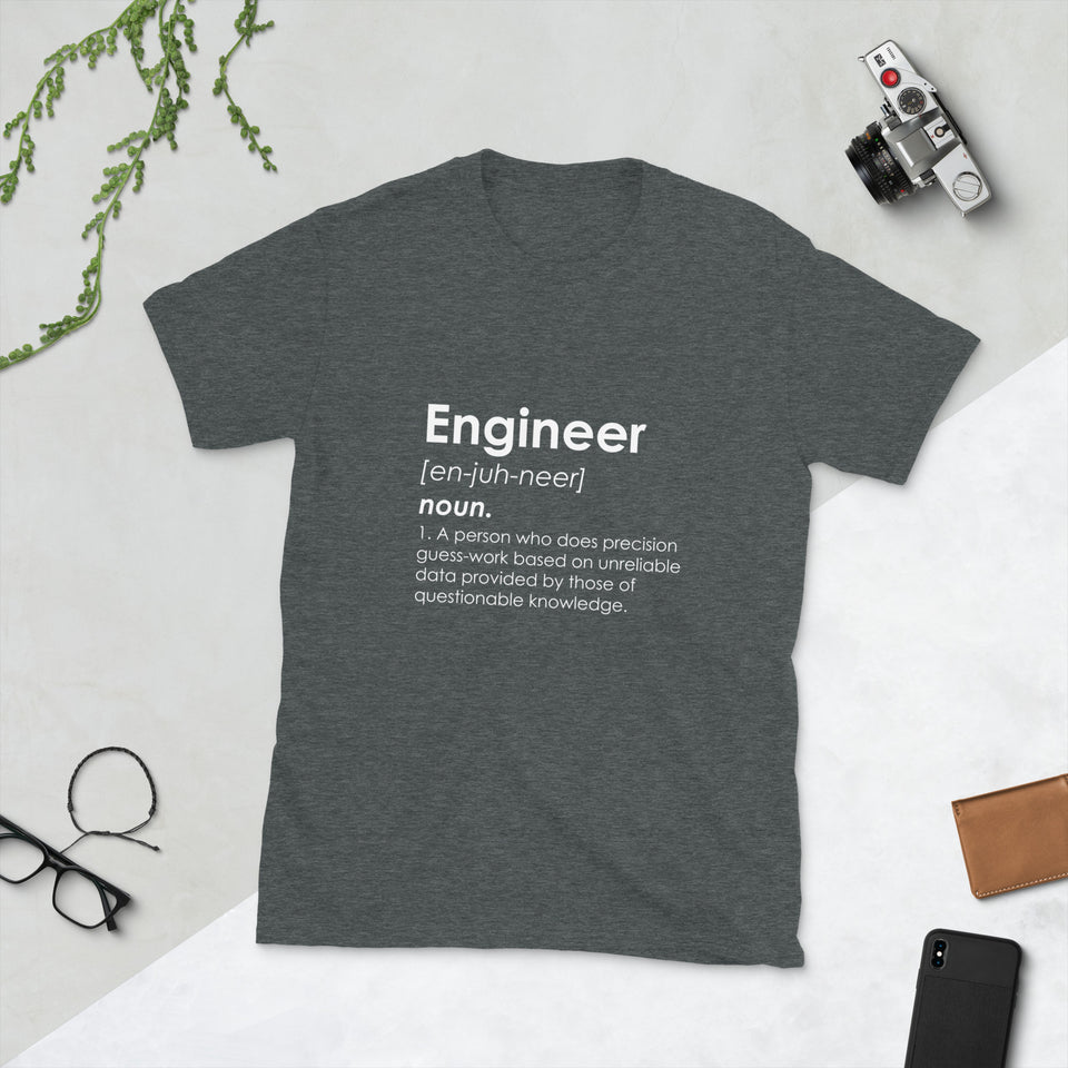 Engineer Definition Shirt | Engineer Gifts | Engineer Unisex T-Shirt