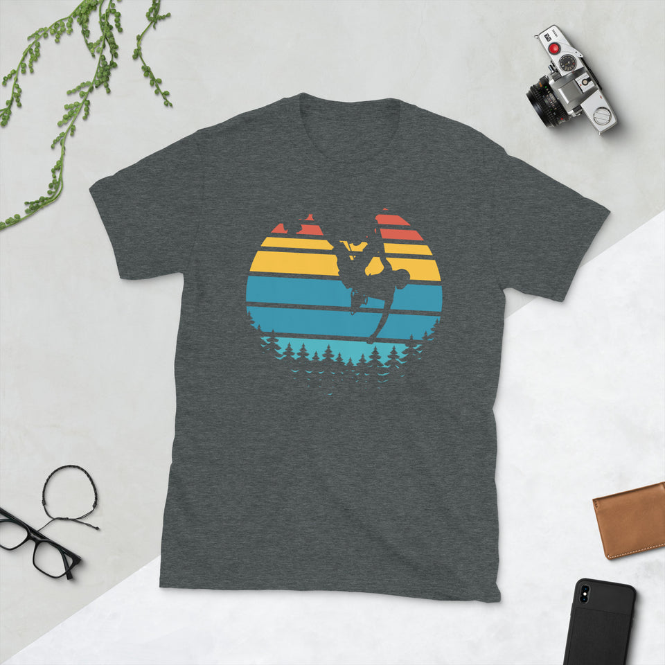 Vintage Rock Climbing Shirt | Rock Climbing Gifts | Rock Climbing Unisex T-Shirt
