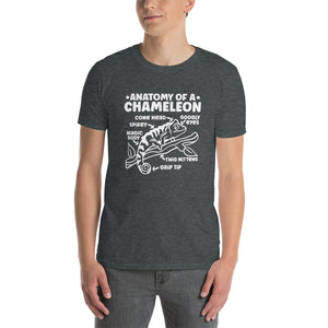 Chameleon Shirt | Anatomy Of A Chameleon Gift Dark | Chameleon Unisex T-Shirt Chameleon Shirt | Anatomy Of A Chameleon Gift Dark | Chameleon Unisex T-Shirt