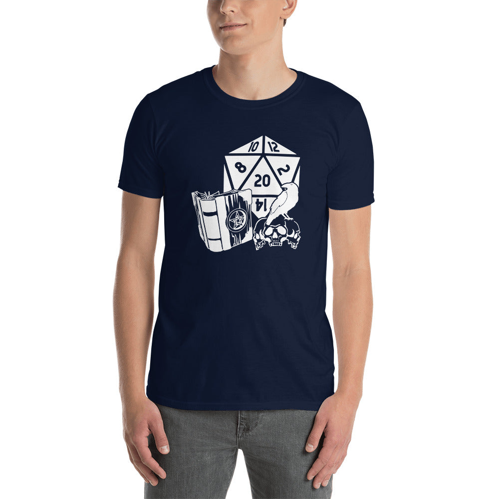 Dungeon Master RPG Dice Shirt | Dungeon Master Tee | Tabletop RPG | Tabletop Games | RPG T Shirt | Role Playing Unisex T-Shirt