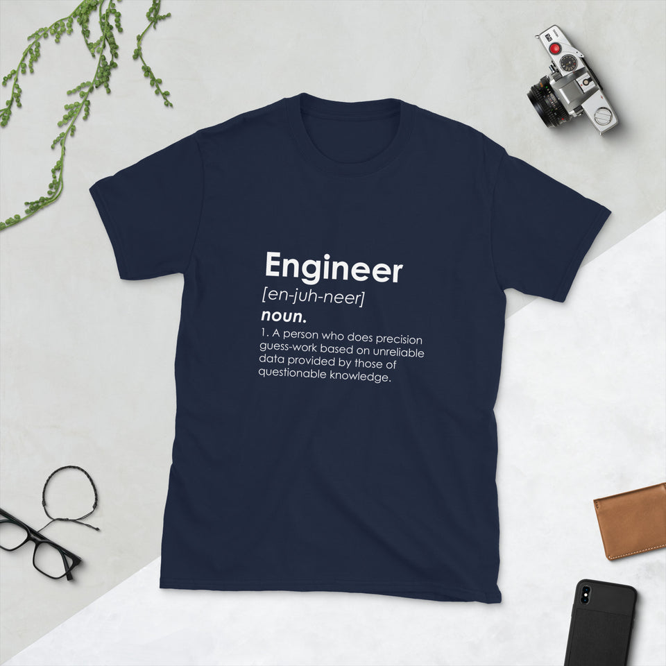 Engineer Definition Shirt | Engineer Gifts | Engineer Unisex T-Shirt
