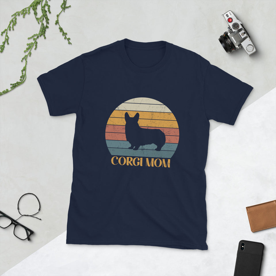 Corgi Mom Shirt | Corgi Gifts | Corgi Unisex T-Shirt