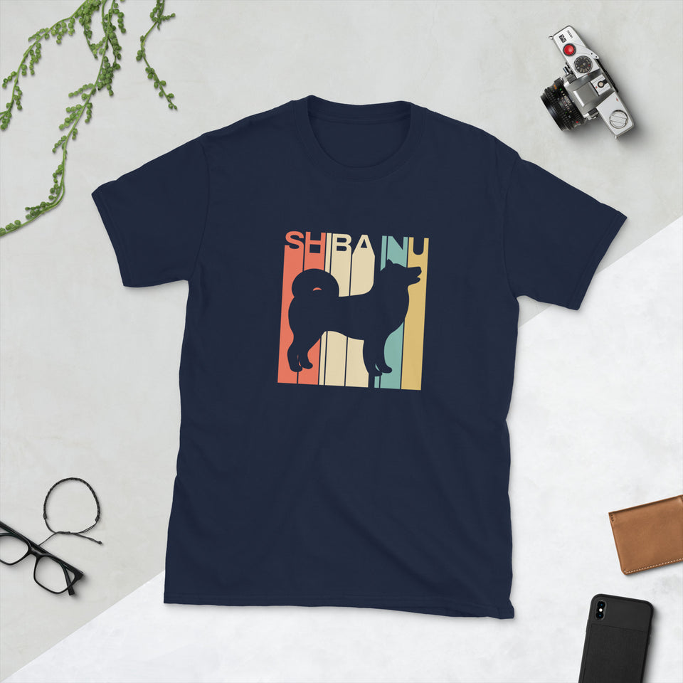 Shiba Inu Shirt | Funny Shiba Inu Gifts | Cute Shiba Inu Silhouette Unisex T-Shirt