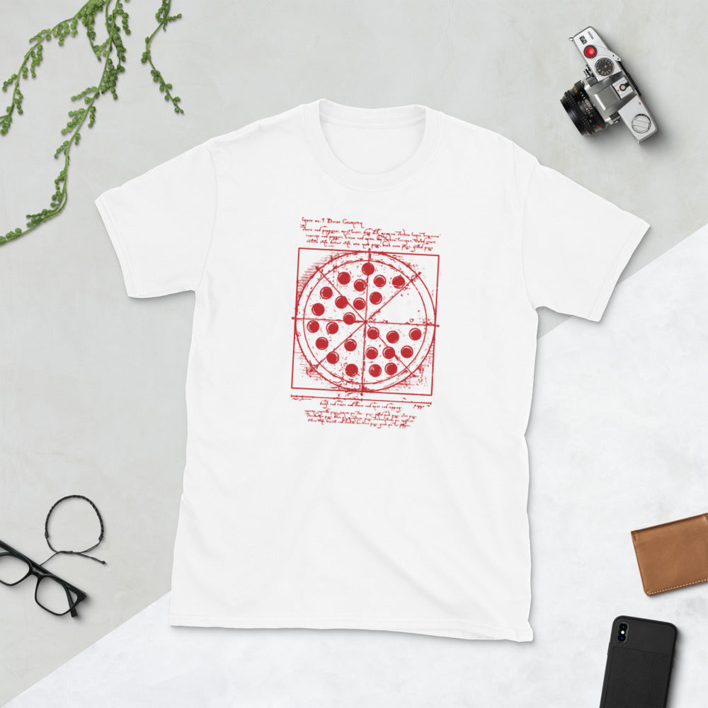 Pizza Da Vinci - Pizza Lover Unisex T-Shirt Secondary image
