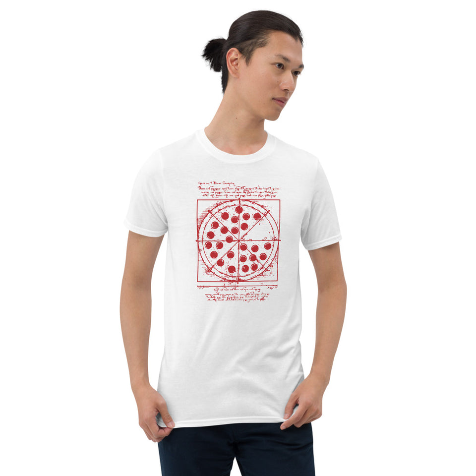 Pizza Da Vinci - Pizza Lover Unisex T-Shirt