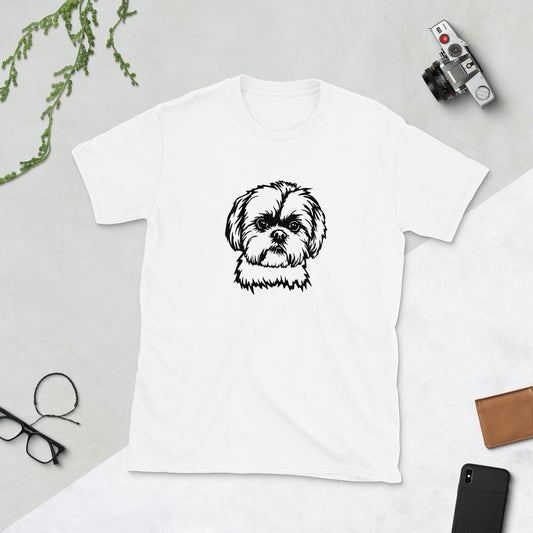 Shih Tzu Shirt | Shih Tzu Gifts | Shih Tzu Art | Shitzu Mom |  Shih Tzu Unisex T-Shirt